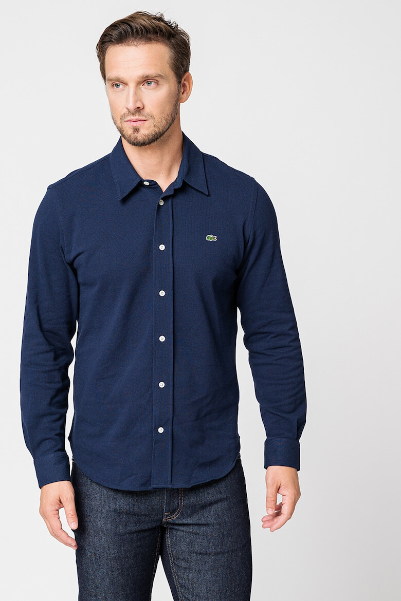 Lacoste Camasa slim fit de bumbac pique - Pled.ro