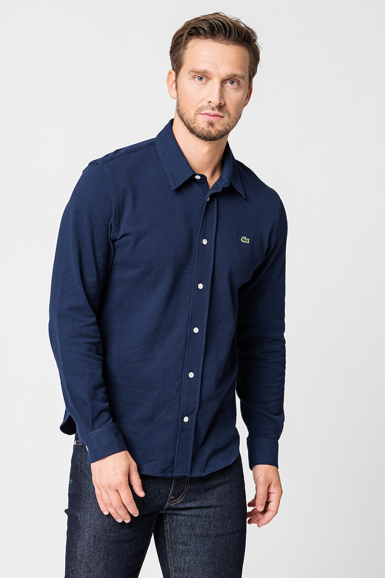 Lacoste Camasa slim fit de bumbac pique - Pled.ro