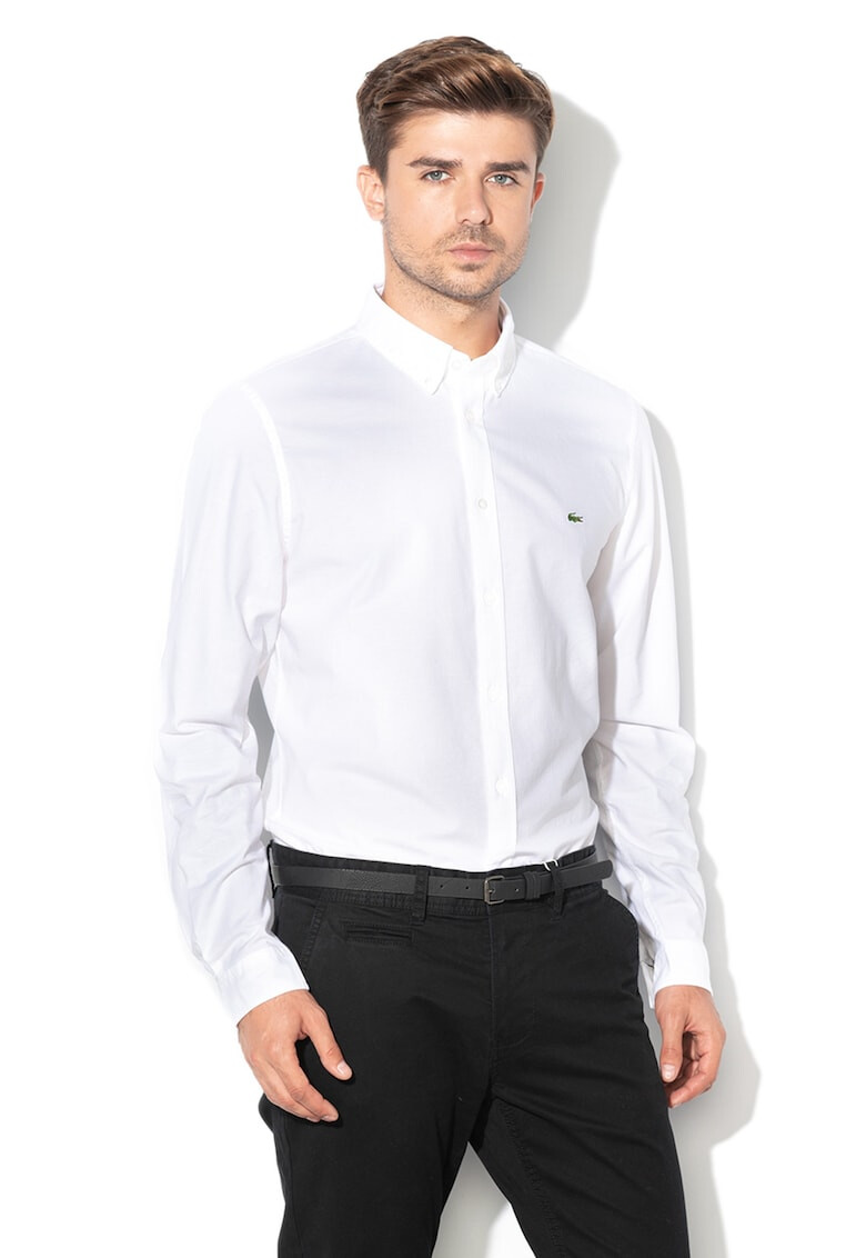 Lacoste Camasa Oxford slim fit cu logo - Pled.ro