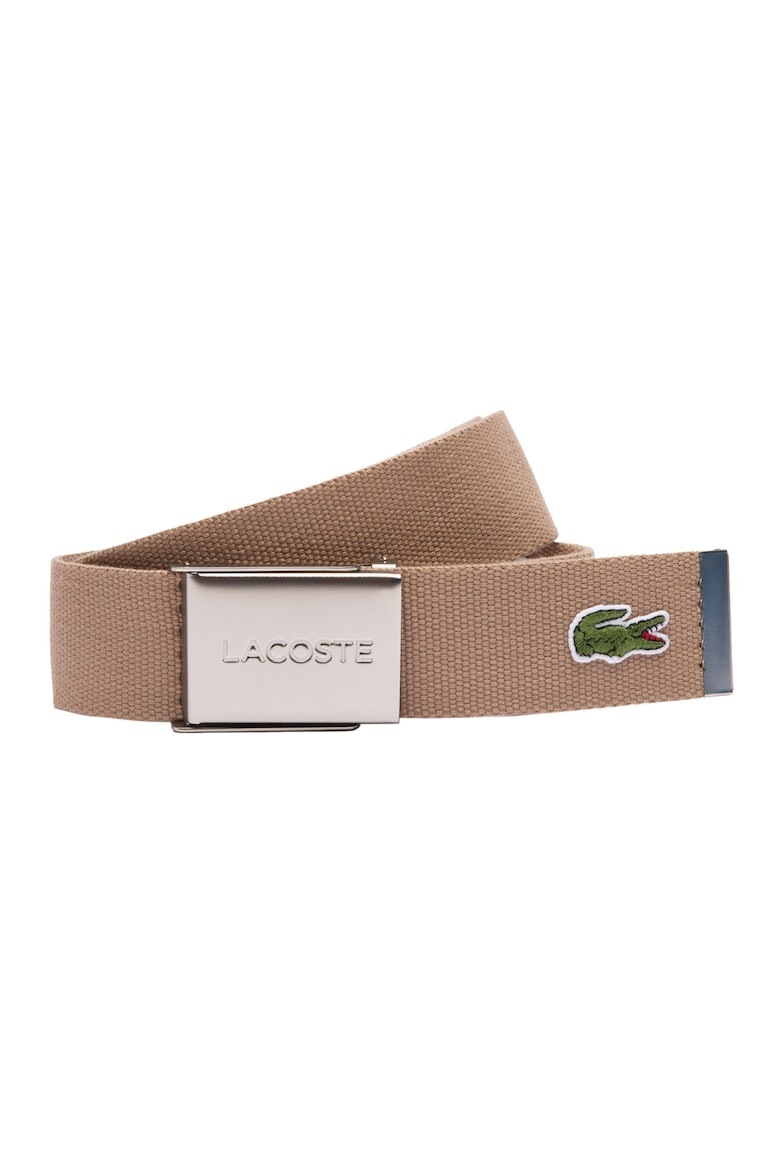 Lacoste Curea din material textil cu catarama metalica - Pled.ro