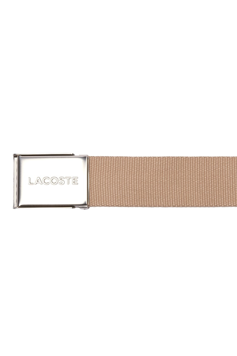 Lacoste Curea din material textil cu catarama metalica - Pled.ro