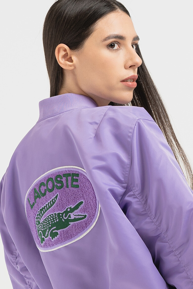 Lacoste Jacheta bomber cu aplicatie logo - Pled.ro