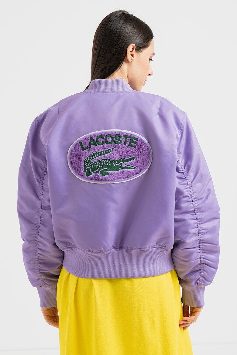 Lacoste Jacheta bomber cu aplicatie logo - Pled.ro