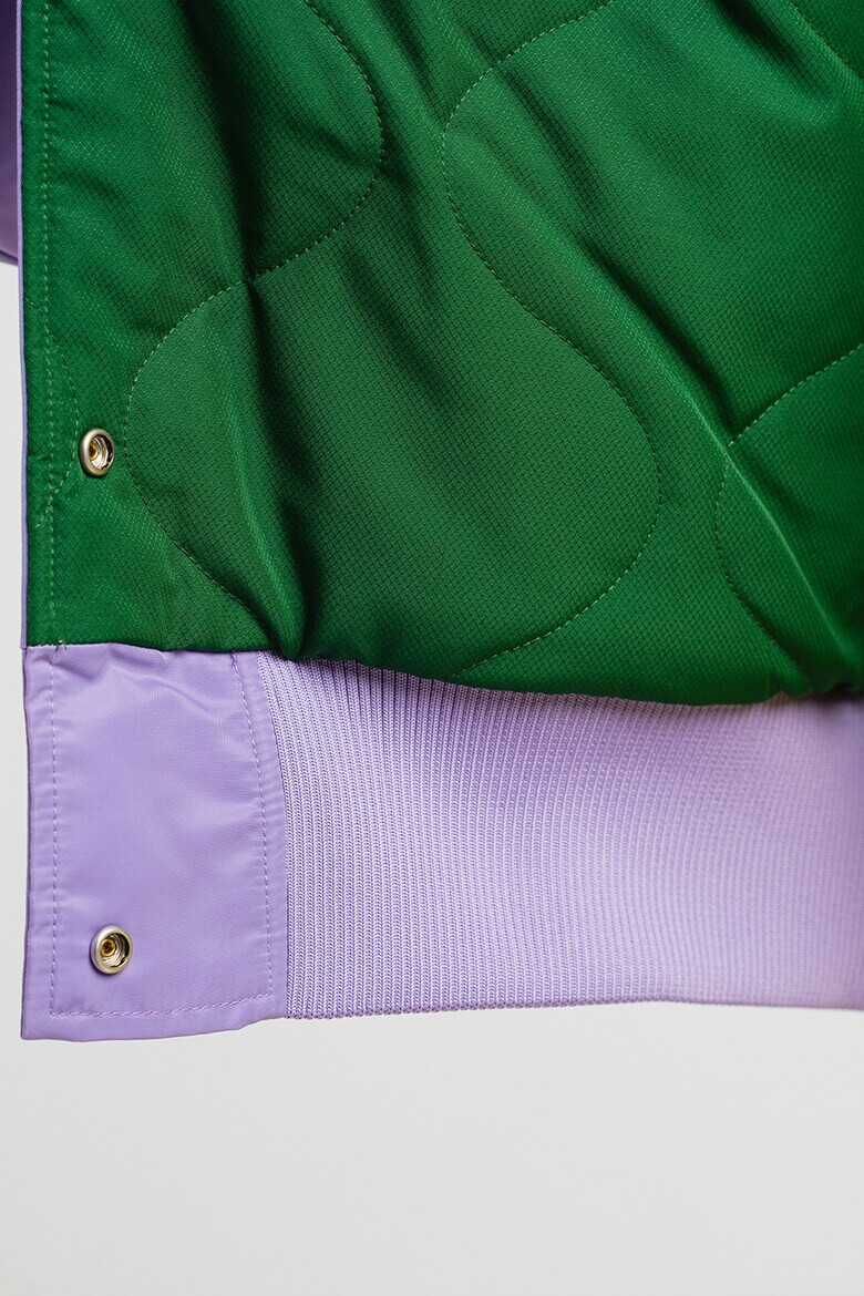 Lacoste Jacheta bomber cu aplicatie logo - Pled.ro