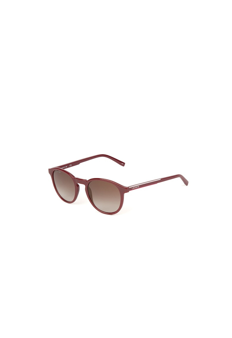 Lacoste Ochelari de soare rotunzi unisex cu lentile in degrade - Pled.ro