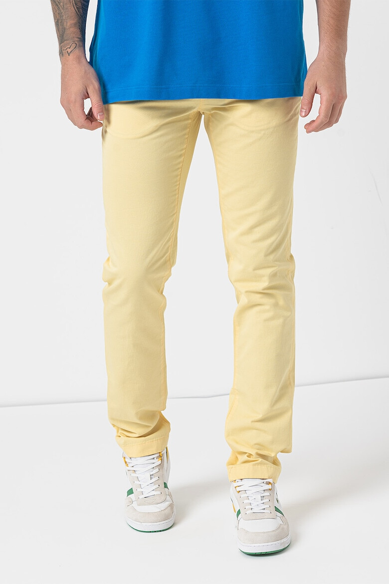 Lacoste Pantaloni chino din amestec de in - Pled.ro