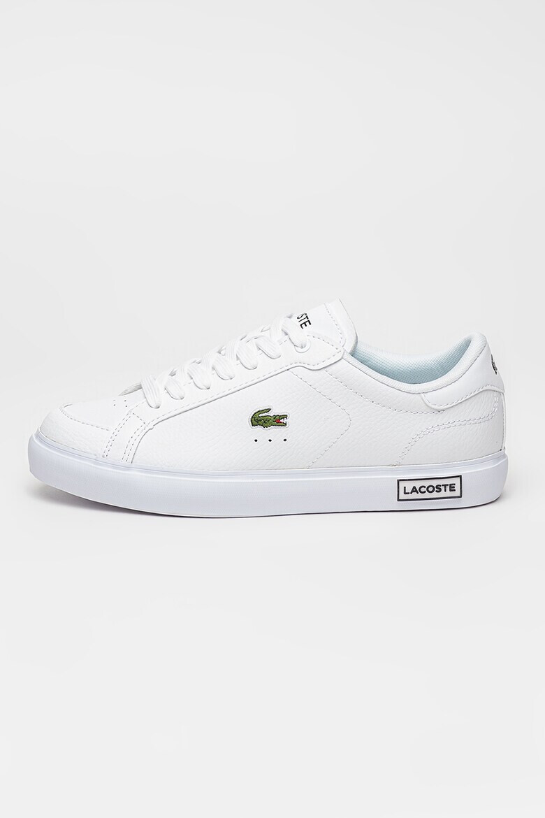 Lacoste Pantofi sport cu detalii de piele Power Court - Pled.ro