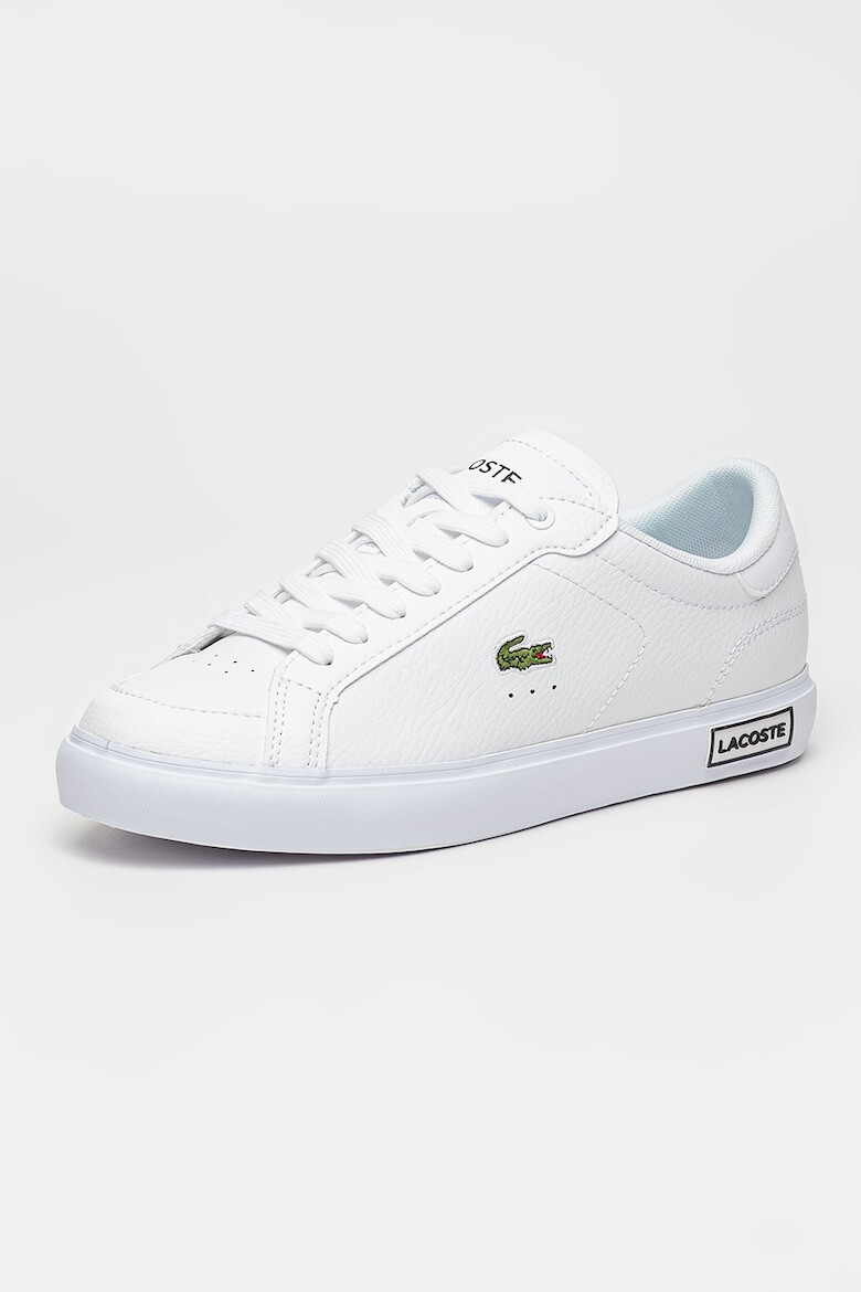 Lacoste Pantofi sport cu detalii de piele Power Court - Pled.ro