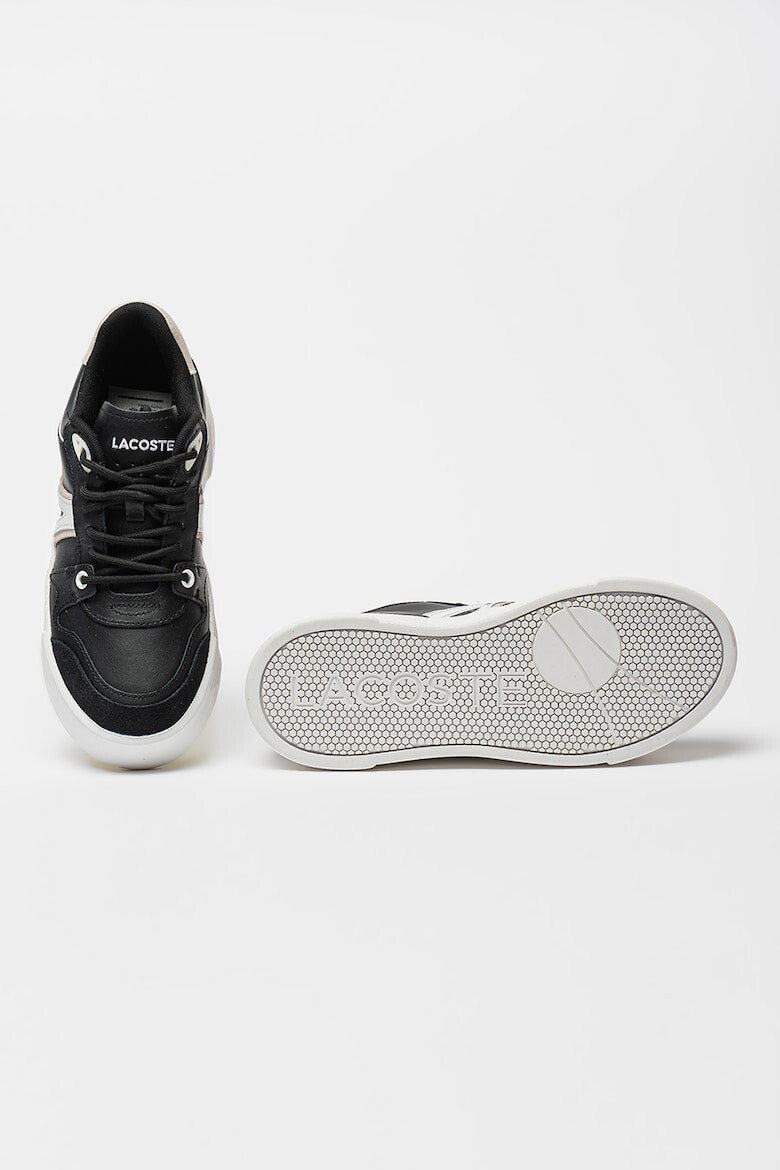 Lacoste Pantofi sport de piele ecologica cu garnituri de piele intoarsa - Pled.ro