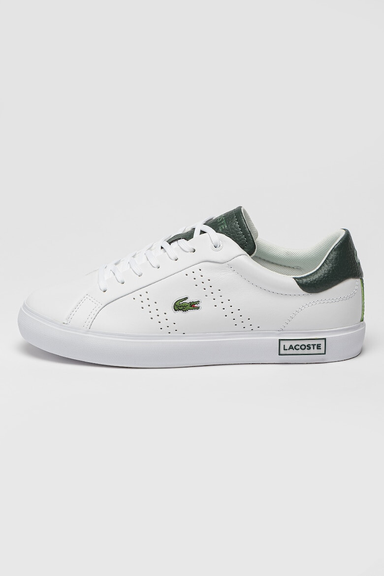 Lacoste Pantofi sport de piele si piele ecologica Powercourt - Pled.ro