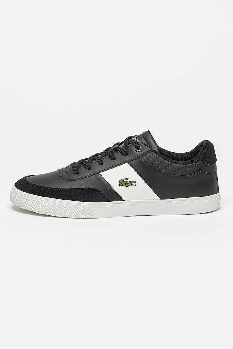 Lacoste Pantofi sport din piele si piele ecologica Court-Master - Pled.ro