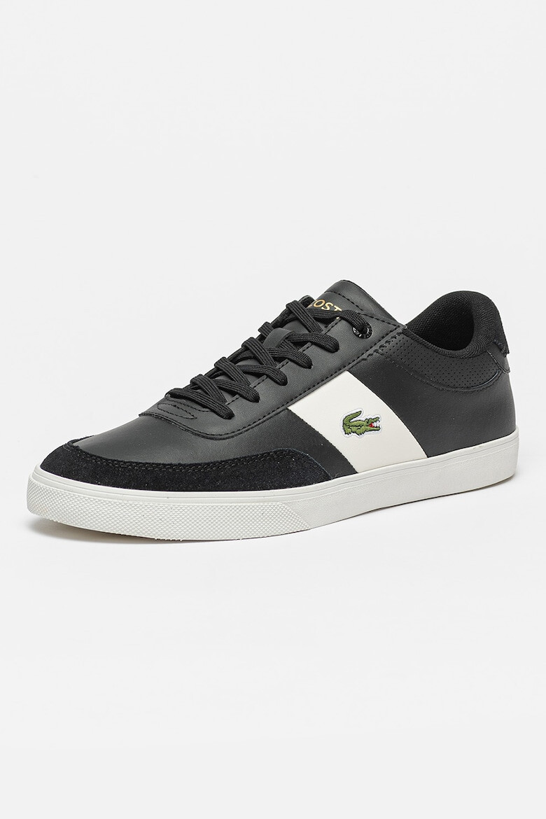 Lacoste Pantofi sport din piele si piele ecologica Court-Master - Pled.ro