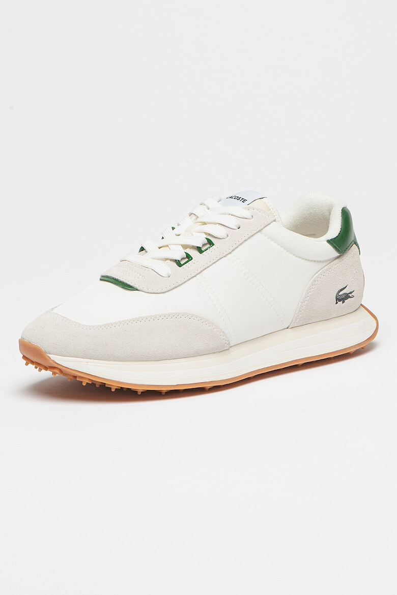 Lacoste Pantofi sport low-cut cu garnituri de piele intoarsa - Pled.ro