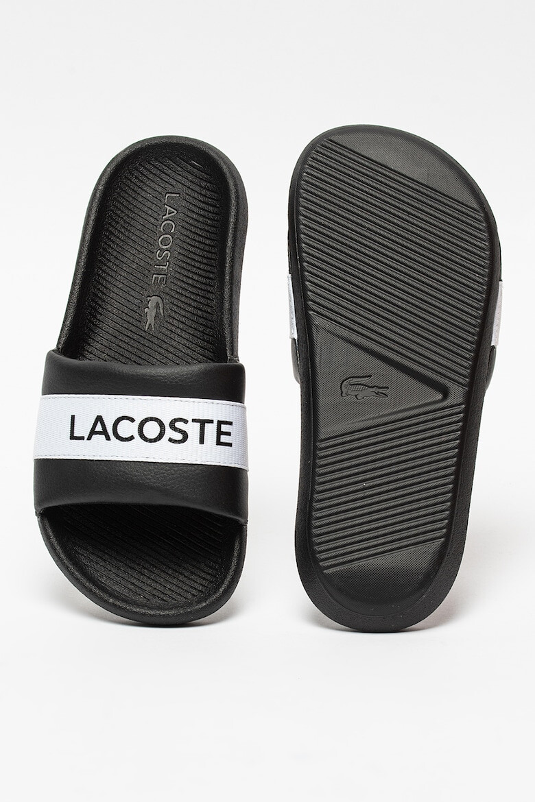 Lacoste Papuci cu logo Croco - Pled.ro