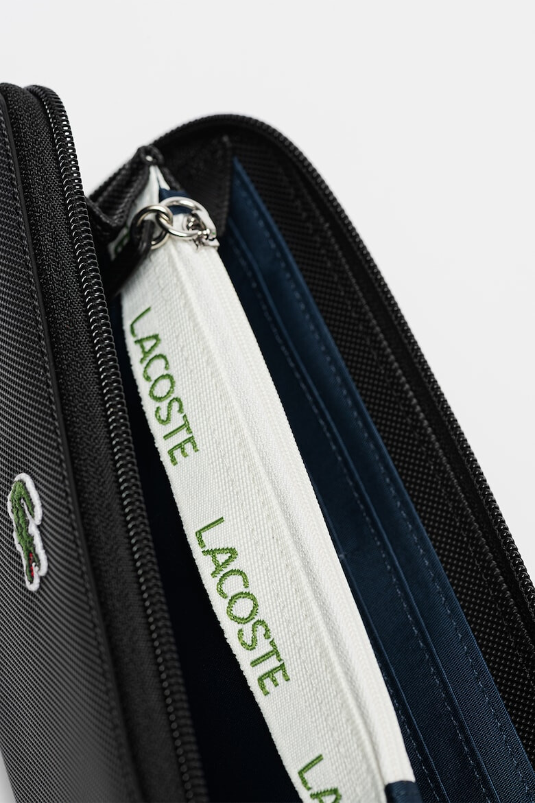 Lacoste Portofel texturat cu fermoar - Pled.ro