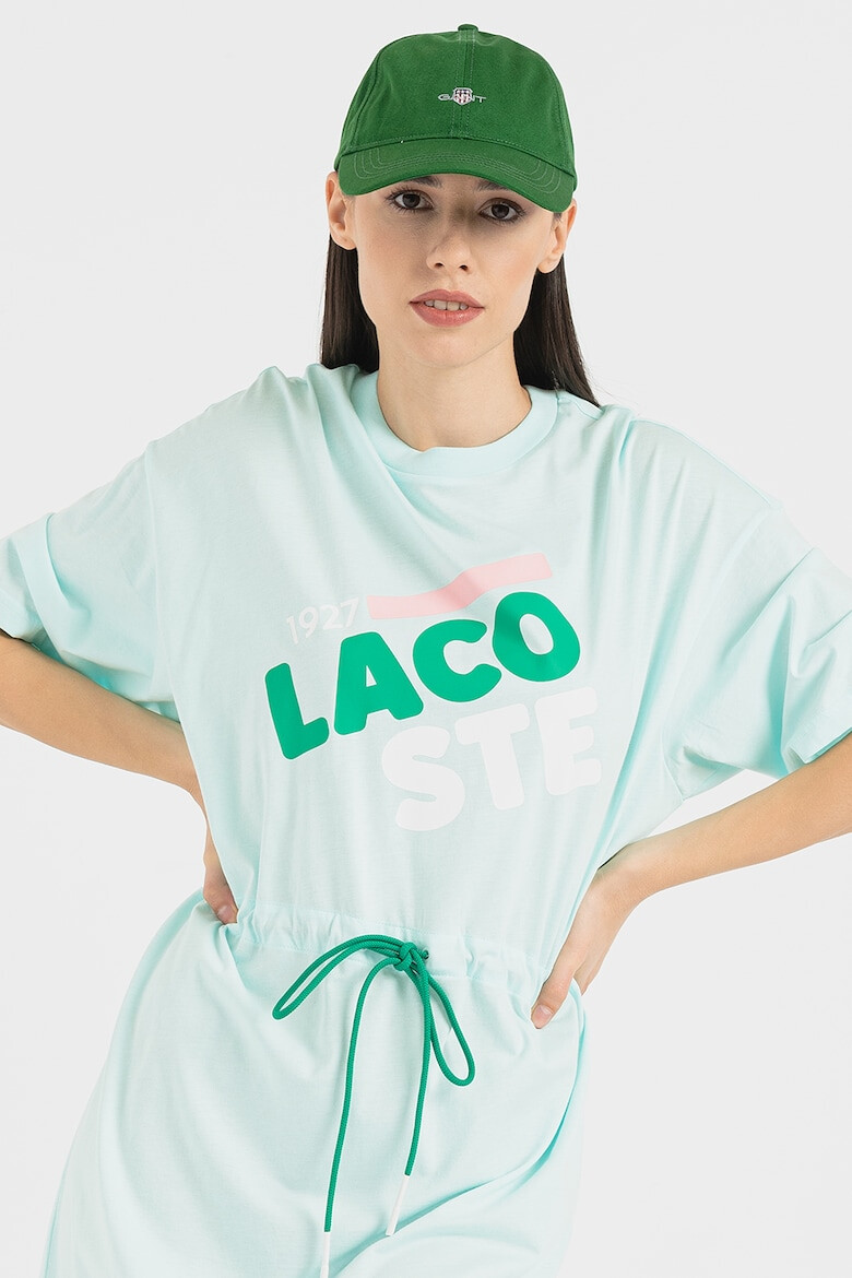 Lacoste Rochie de bumbac cu logo - Pled.ro