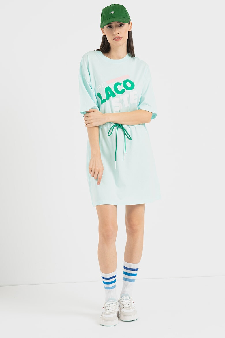 Lacoste Rochie de bumbac cu logo - Pled.ro