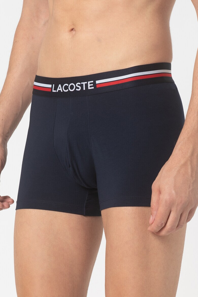 Lacoste Set de boxeri cu banda logo in talie - 3 perechi - Pled.ro