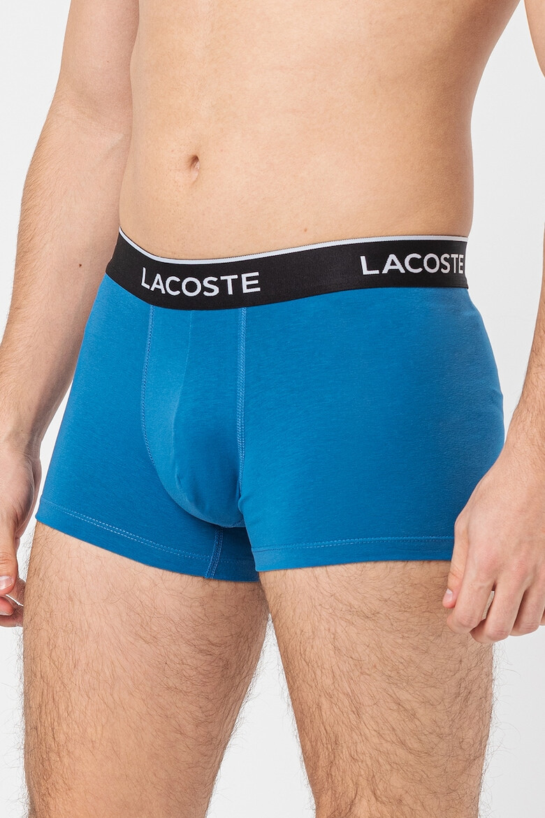 Lacoste Set de boxeri cu banda logo in talie - 3 perechi - Pled.ro