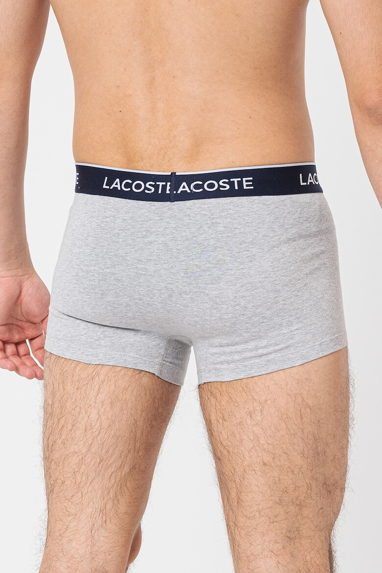 Lacoste Set de boxeri cu banda logo in talie - 3 perechi - Pled.ro