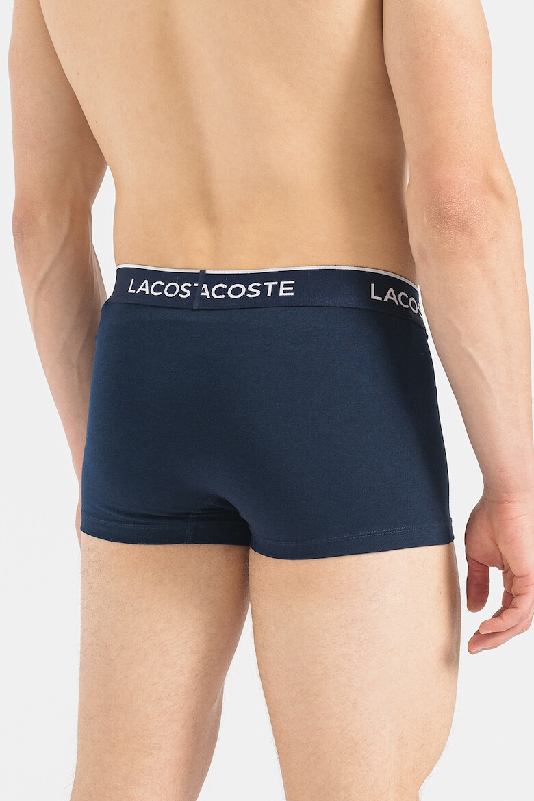 Lacoste Set de boxeri cu banda logo in talie - 3 perechi - Pled.ro