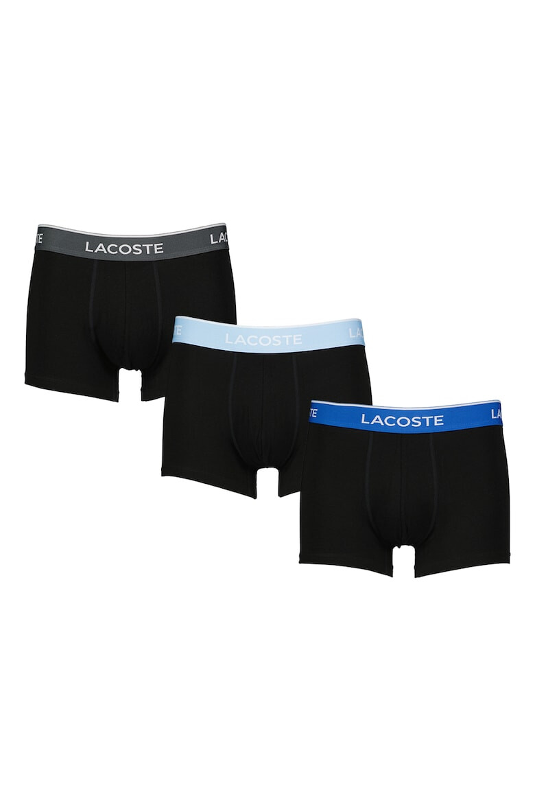 Lacoste Set de boxeri cu banda logo in talie - 3 perechi - Pled.ro