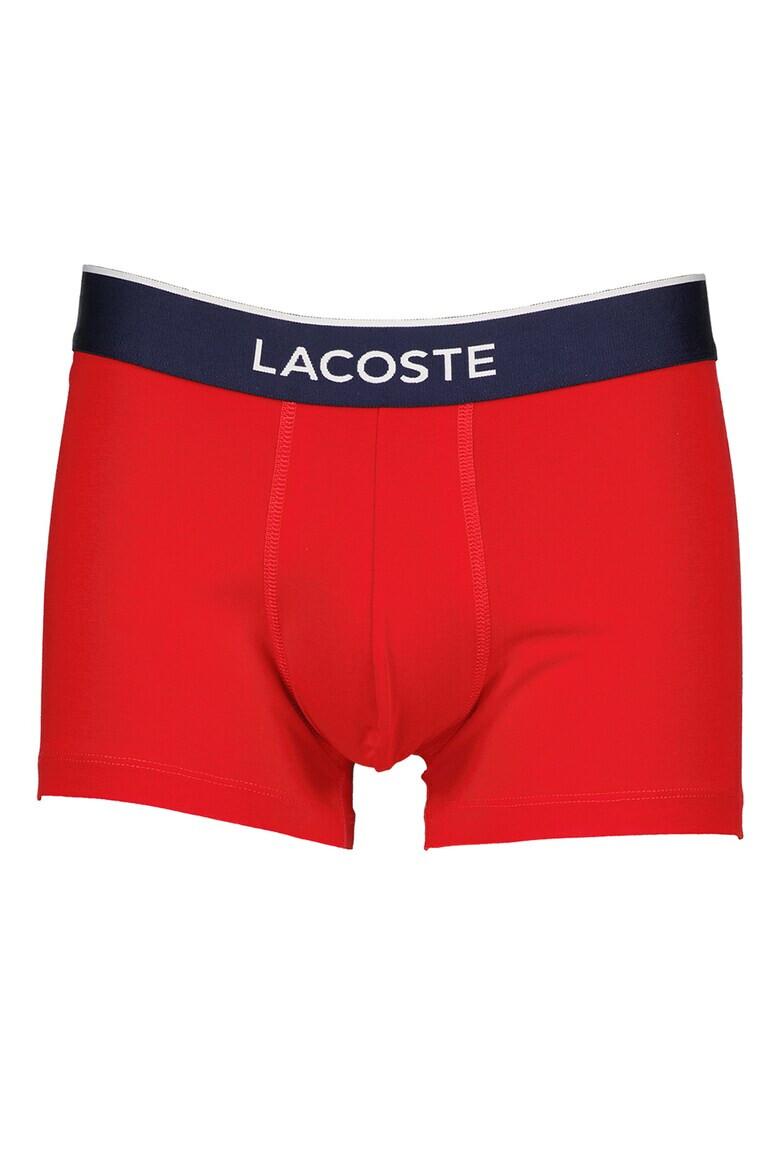 Lacoste Set de boxeri cu banda logo in talie - 3 perechi - Pled.ro