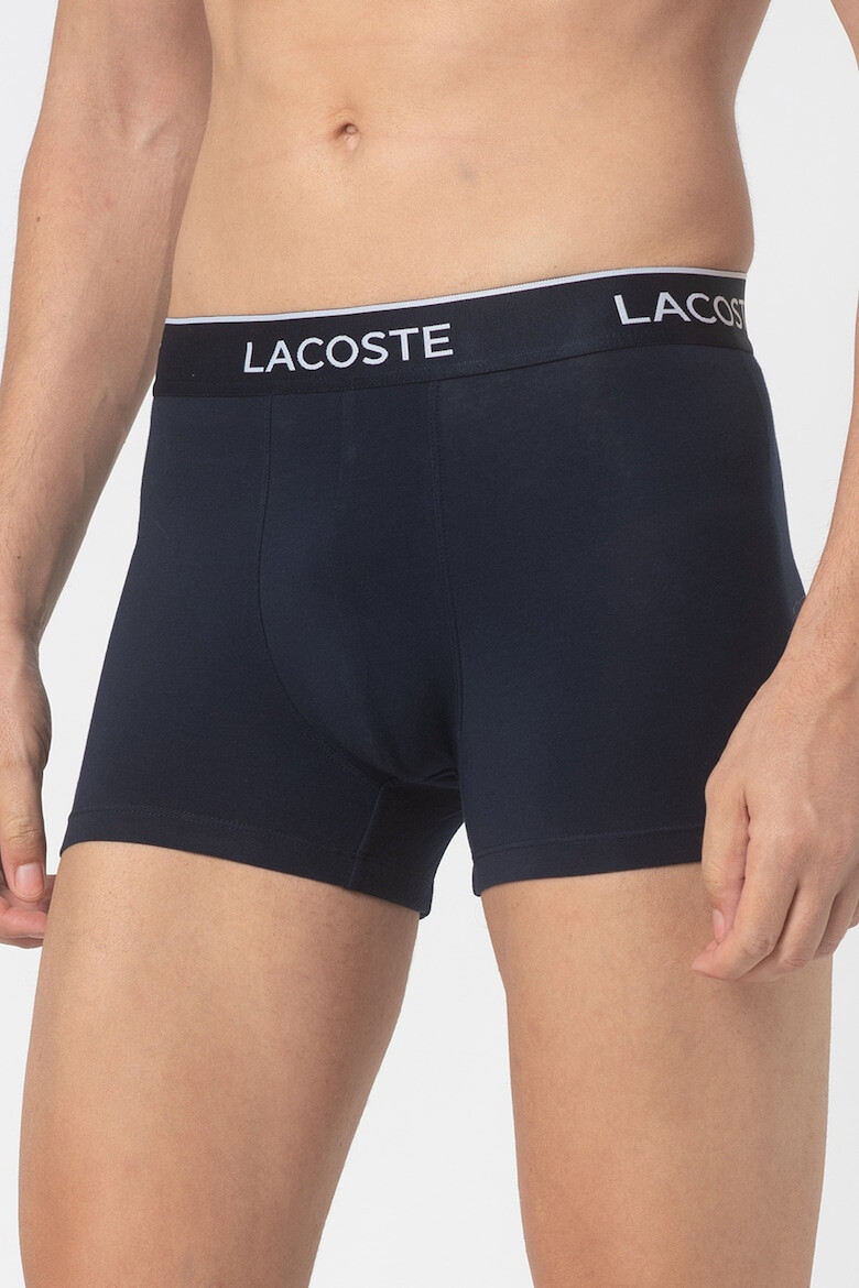 Lacoste Set de boxeri cu banda logo in talie - 3 perechi - Pled.ro