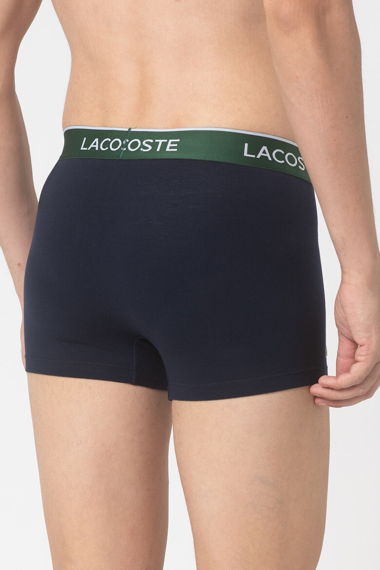 Lacoste Set de boxeri cu banda logo in talie - 3 perechi - Pled.ro