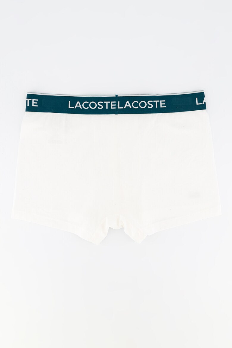 Lacoste Set de boxeri cu banda logo in talie - 3 perechi - Pled.ro