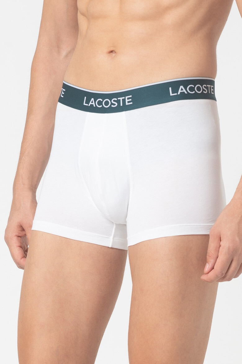 Lacoste Set de boxeri cu banda logo in talie - 3 perechi - Pled.ro