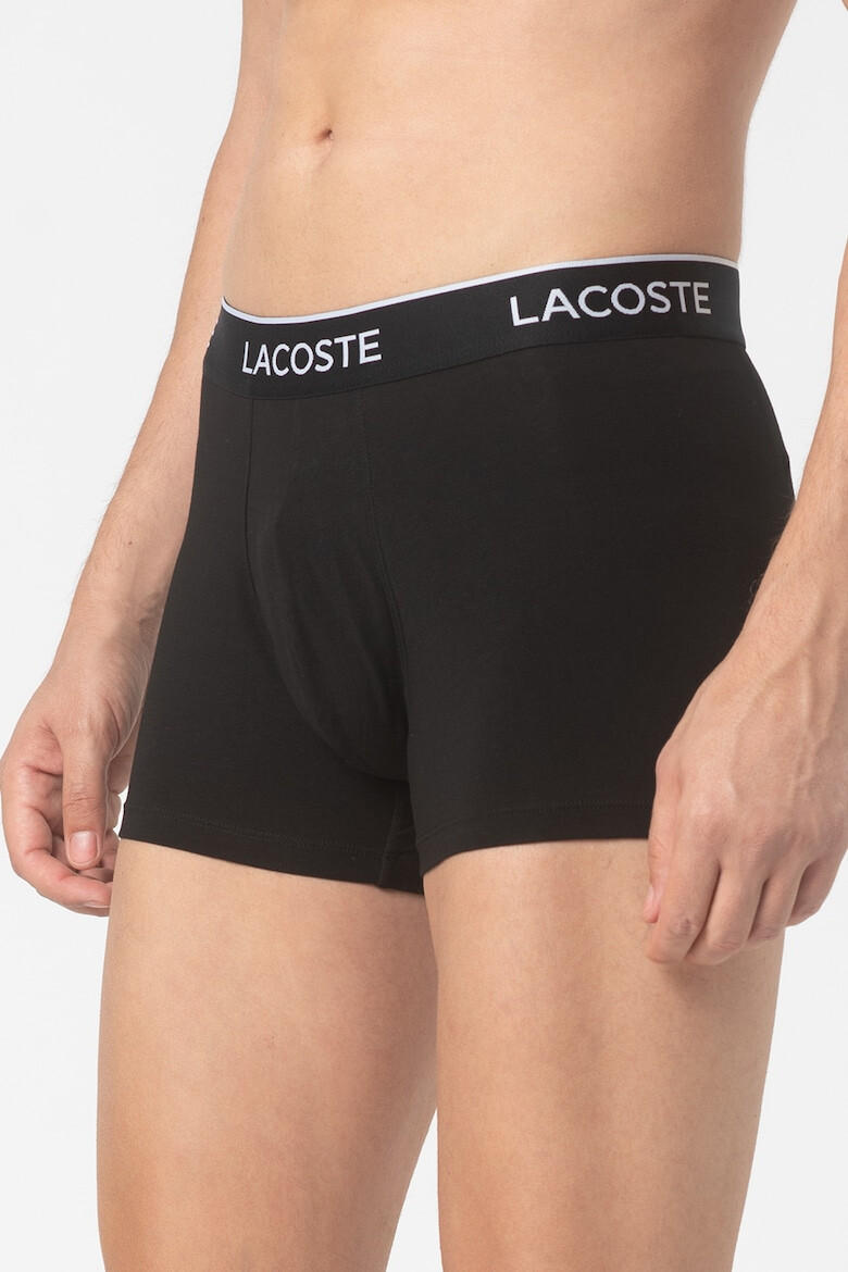 Lacoste Set de boxeri cu banda logo in talie - 3 perechi - Pled.ro