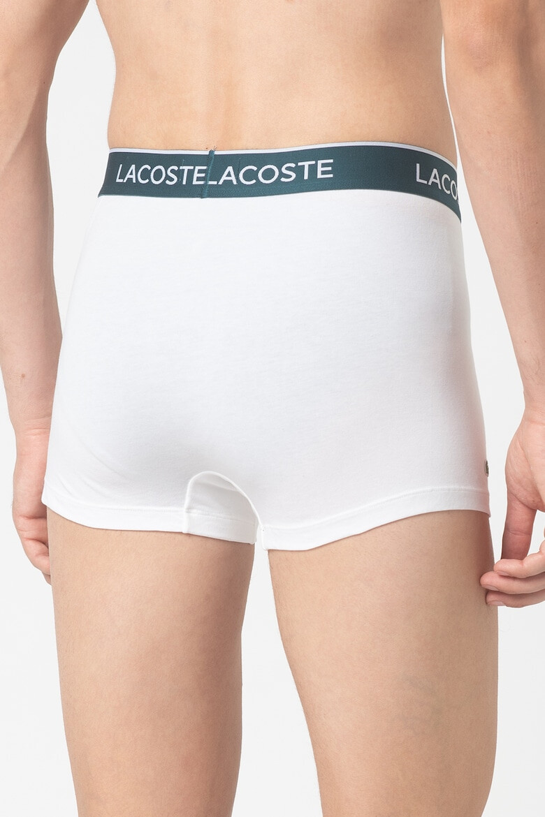 Lacoste Set de boxeri cu banda logo in talie - 3 perechi - Pled.ro