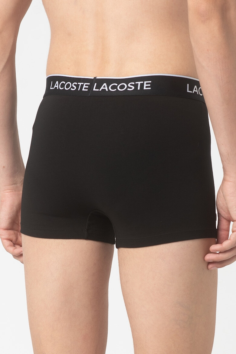 Lacoste Set de boxeri cu banda logo in talie - 3 perechi - Pled.ro