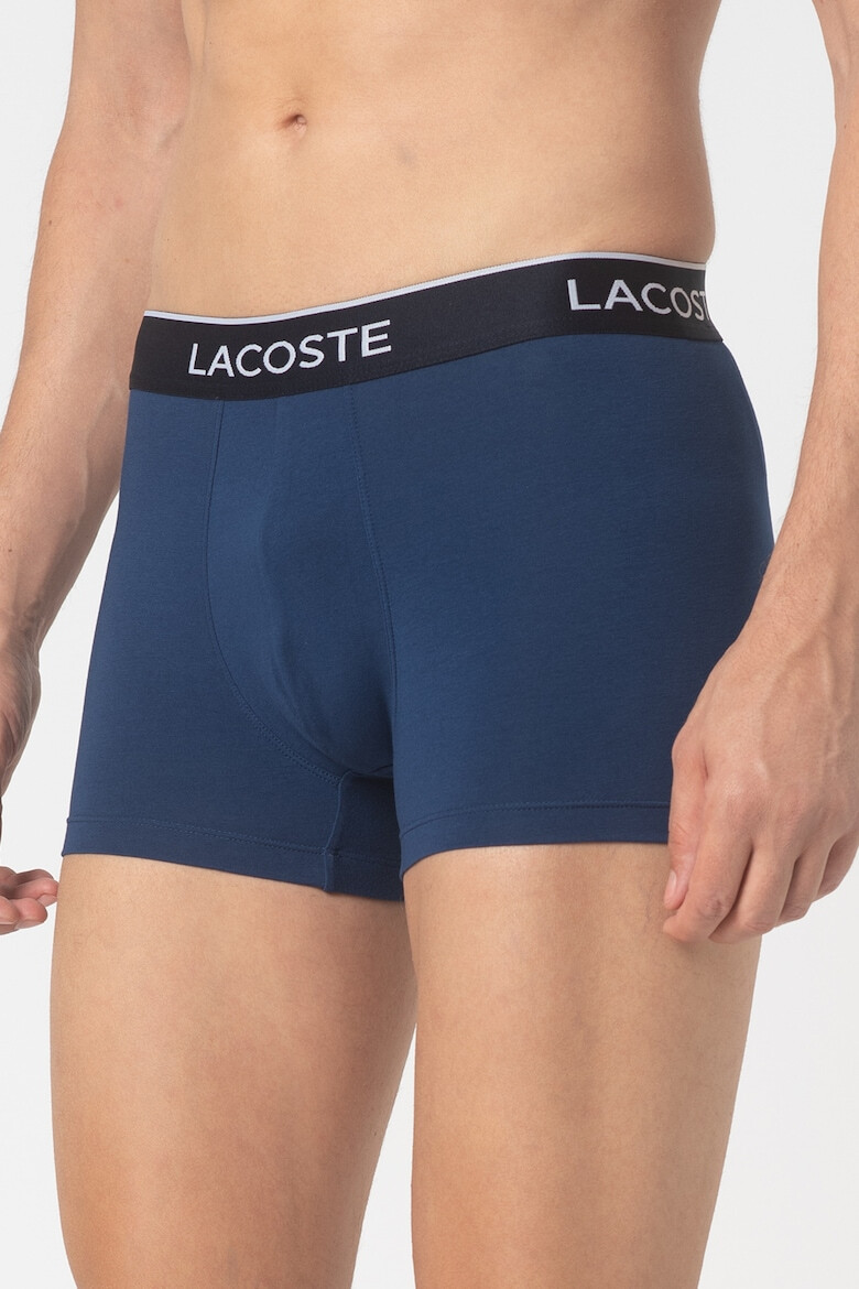 Lacoste Set de boxeri cu banda logo in talie - 3 perechi - Pled.ro