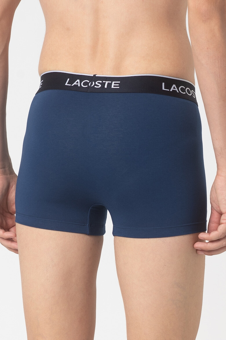 Lacoste Set de boxeri cu banda logo in talie - 3 perechi - Pled.ro