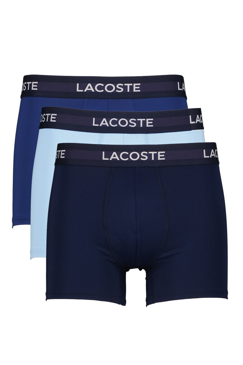 Lacoste Set de boxeri cu banda logo in talie - 3 perechi - Pled.ro