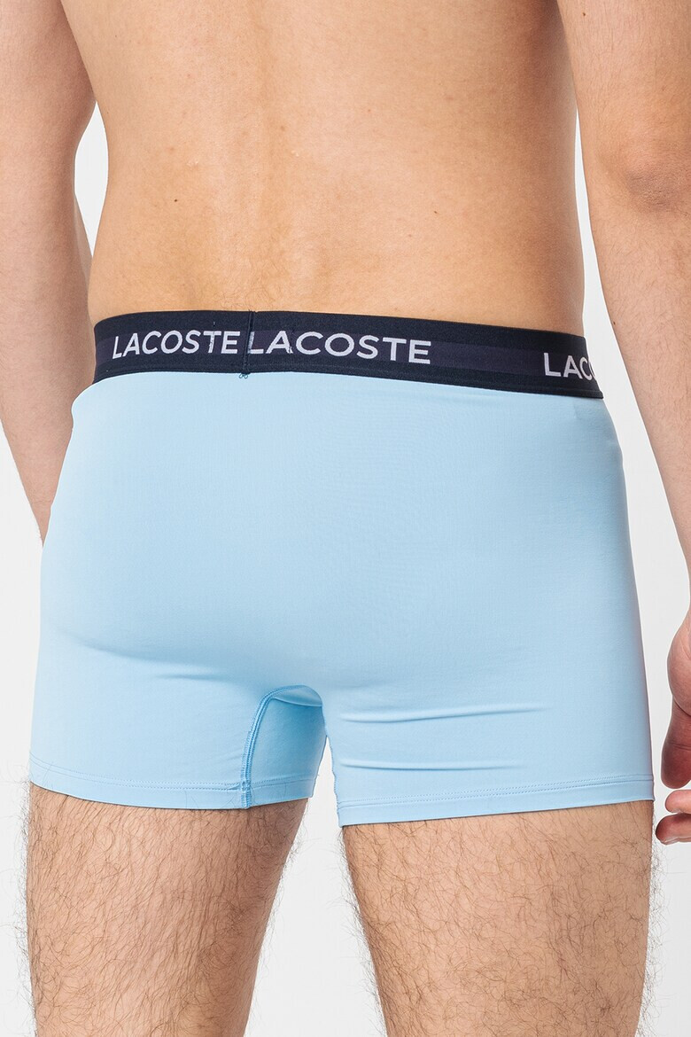 Lacoste Set de boxeri cu banda logo in talie - 3 perechi - Pled.ro