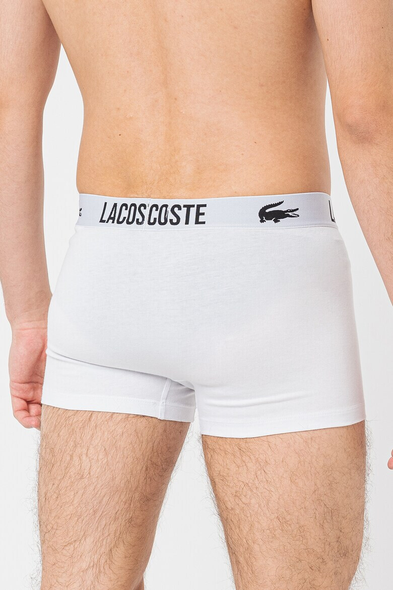 Lacoste Set de boxeri cu banda logo in talie - 3 perechi - Pled.ro