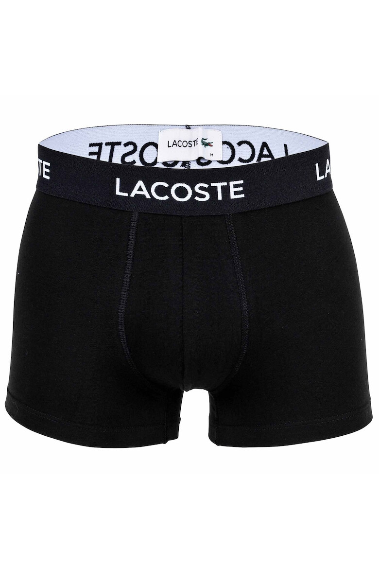 Lacoste Set de boxeri cu banda logo in talie - 5 perechi - Pled.ro