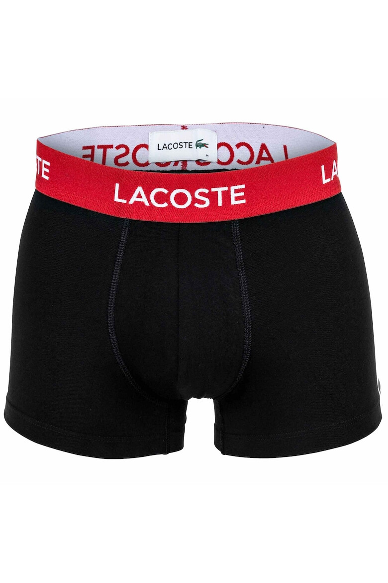 Lacoste Set de boxeri cu banda logo in talie - 5 perechi - Pled.ro