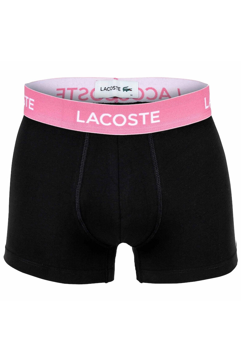 Lacoste Set de boxeri cu banda logo in talie - 5 perechi - Pled.ro