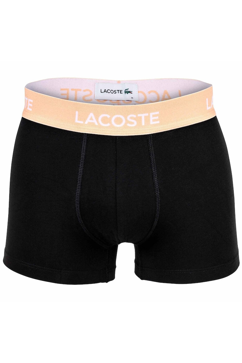 Lacoste Set de boxeri cu banda logo in talie - 5 perechi - Pled.ro