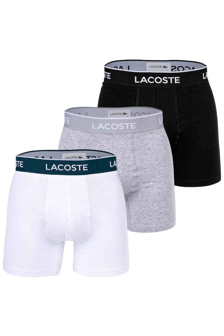 Lacoste Set de boxeri cu logo - 3 perechi - Pled.ro