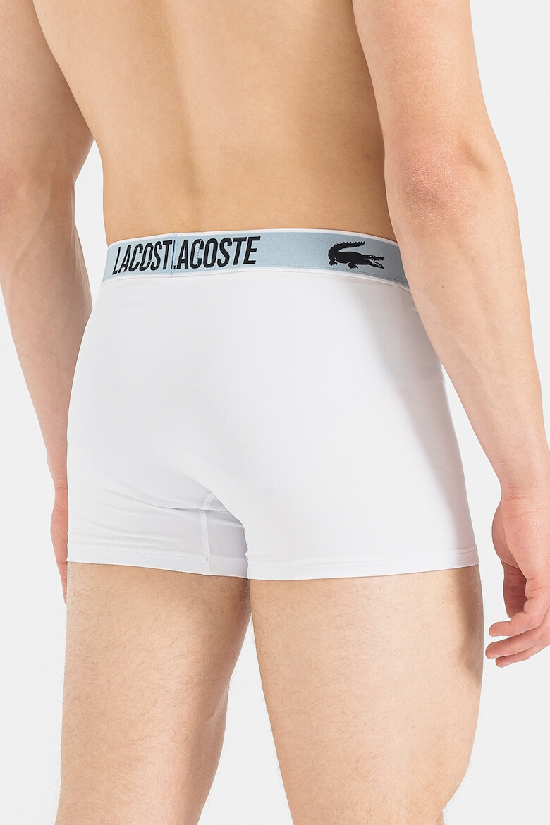 Lacoste Set de boxeri uni si cu model - 3 perechi - Pled.ro