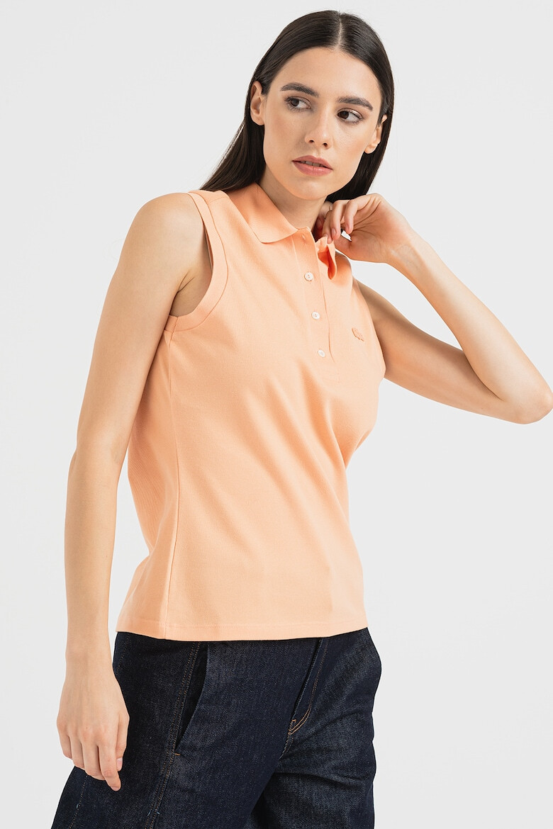 Lacoste Top polo din material pique - Pled.ro