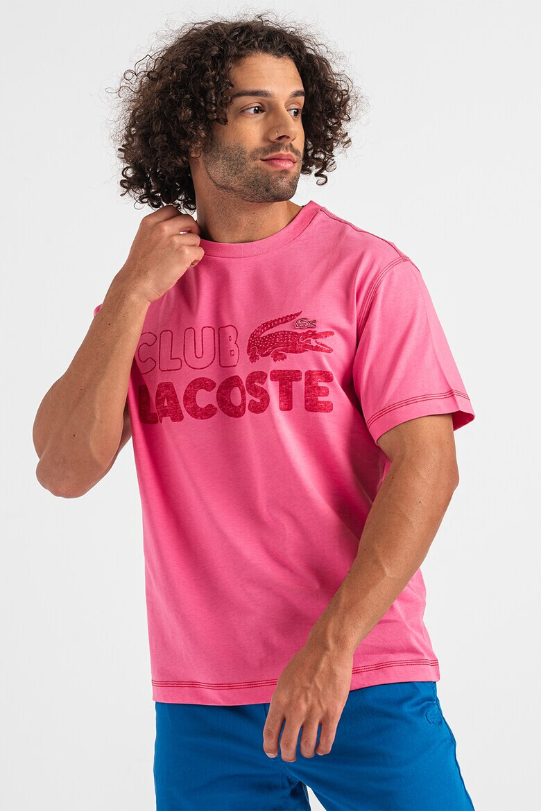 Lacoste Tricou cu imprimeu logo - Pled.ro