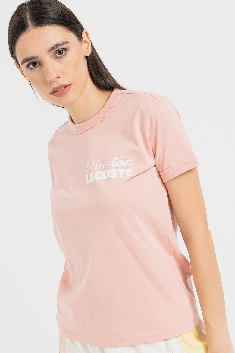 Lacoste Tricou cu imprimeu logo - Pled.ro