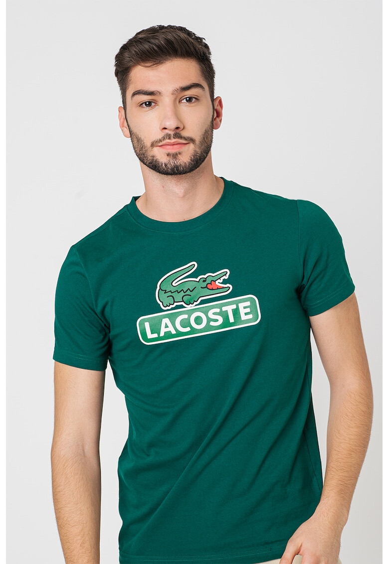 Lacoste Tricou cu imprimeu logo - Pled.ro