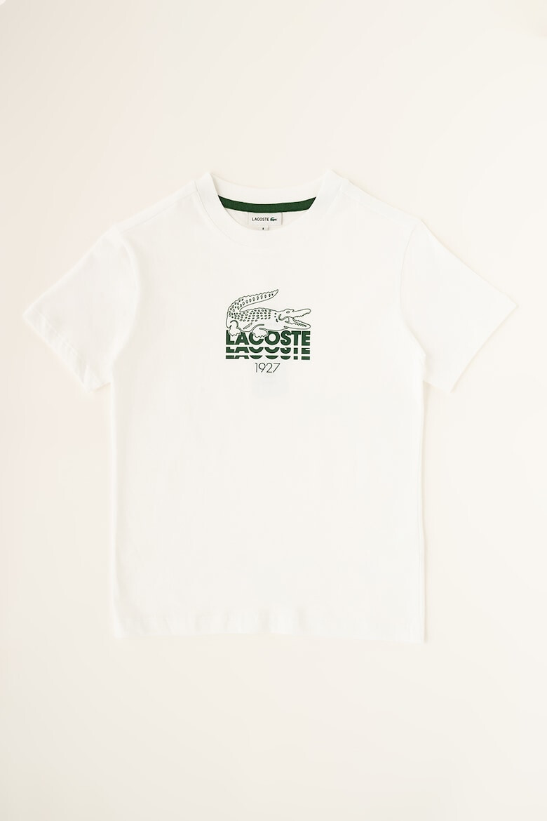 Lacoste Tricou de bumbac cu imprimeu logo - Pled.ro